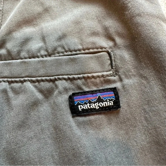 Patagonia Men’s All-Wear Shorts - 10" size 36 dark grey 100% cotton Style #57726 - Picture 6 of 6